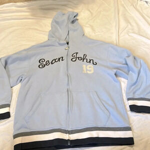 Sean John full zip hoodie jacket size XL